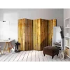 Wohnen 5-teiliger Raumtrenner Bambus Sichtschutz - Ezema
