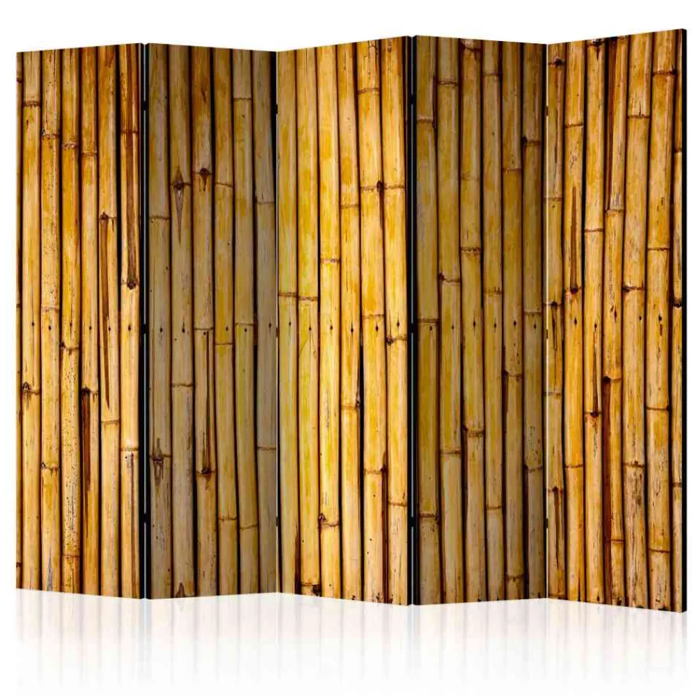 Wohnen 5-teiliger Raumtrenner Bambus Sichtschutz - Ezema
