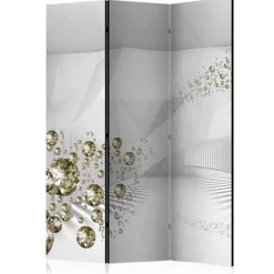 Wohnen Paravents*3-teiliger Wandschirm mit Druck Motiv - Kasrinco