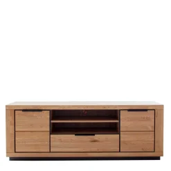 Wohnen Teilmassive TV Wohnwand - Möbelset - Vlacoma (vierteilig)