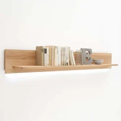 Wohnen Teilmassive Wohnkombination in Eiche - Crokas (vierteilig)