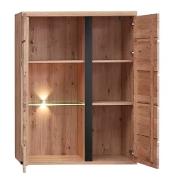 Wohnen Wohnwände|Wohnwand*Teilmassive Wohnwand Set - Mattadore (vierteilig)