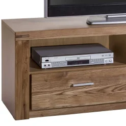 Wohnen Teilmassive Wohnzimmermöbel aus Wildeiche - Maila (vierteilig)