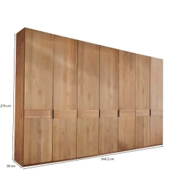 Wohnen Teilmassiver Schlafzimmerschrank - 216 cm hoch - Murray