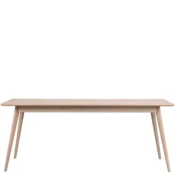 Wohnen Teilmassiver White Wash Tisch in Eiche - Navassa