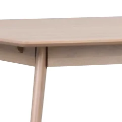 Wohnen Teilmassiver White Wash Tisch in Eiche - Navassa