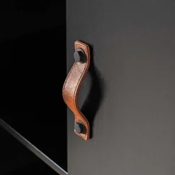 Wohnen Schränke|Kleiderschränke*Teilmassiver 94x180x40 Kiefernholz Kleiderschrank in Schwarz - Ilvessino