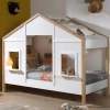 Wohnen Kindermöbel|Kinderbetten*Teilmassives Spielbett Haus fürs Kinderzimmer - Lenaly
