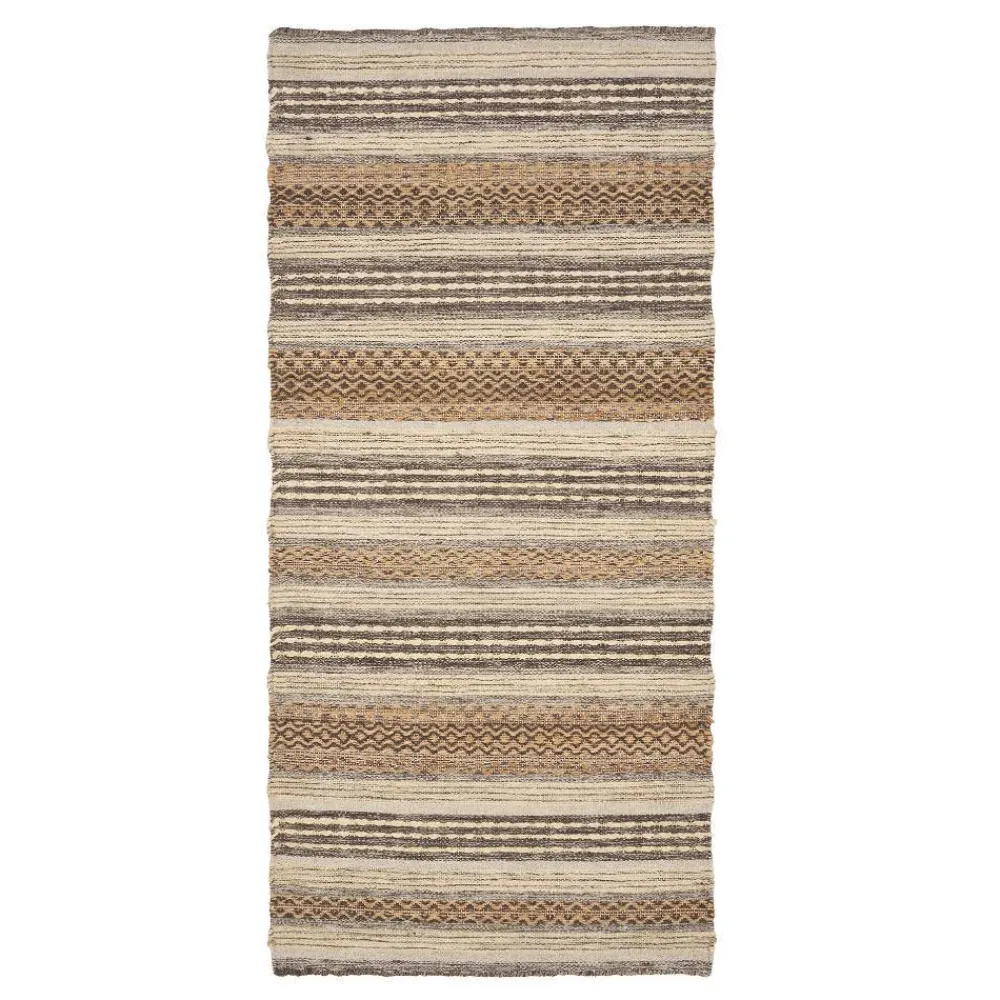 Wohnen Teppich aus Jute und Wolle - Sesedra