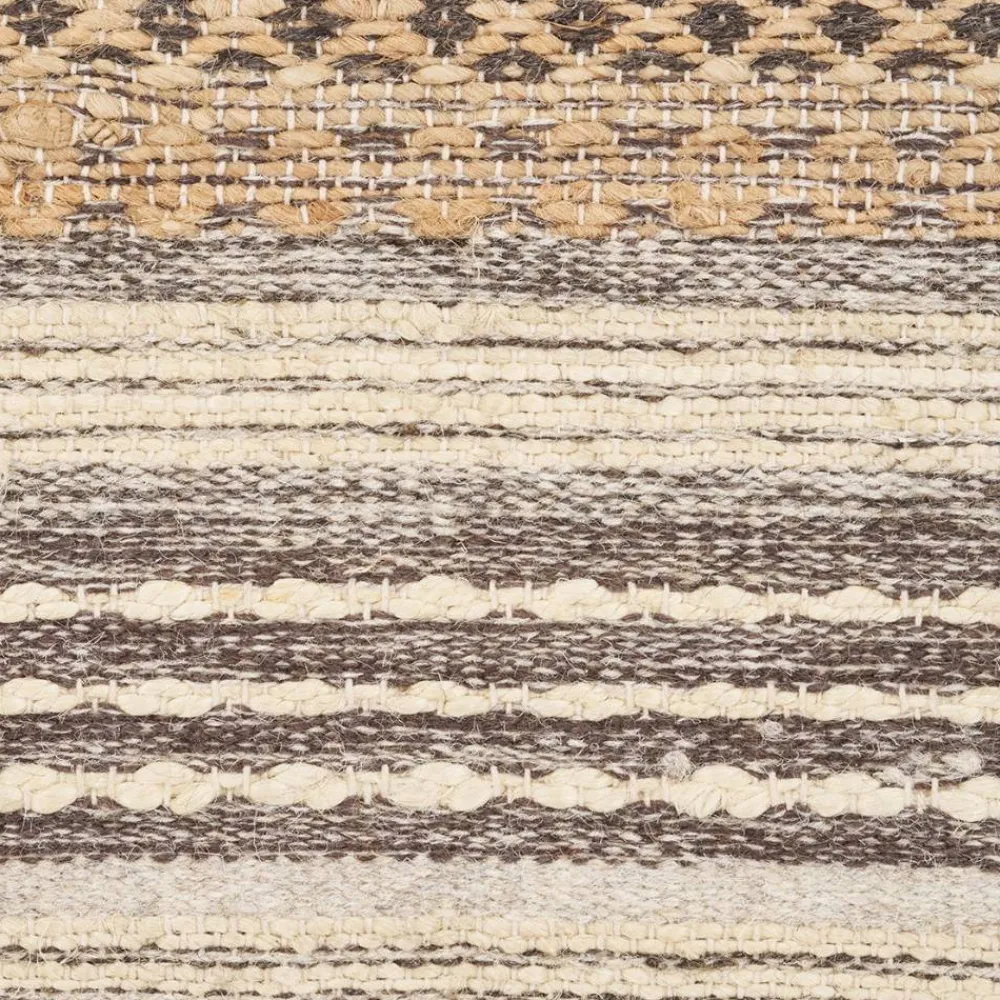 Wohnen Teppich aus Jute und Wolle - Sesedra