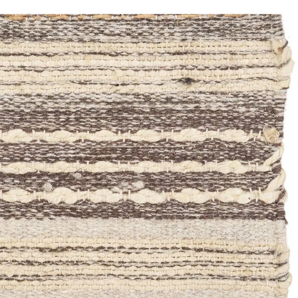 Wohnen Teppich aus Jute und Wolle - Sesedra