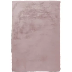 Wohnen Teppiche*Teppich aus Kunstfell in Rosa - Danah
