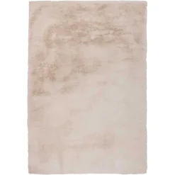 Wohnen Teppich aus weichem Kunstfell in Creme - Yukons