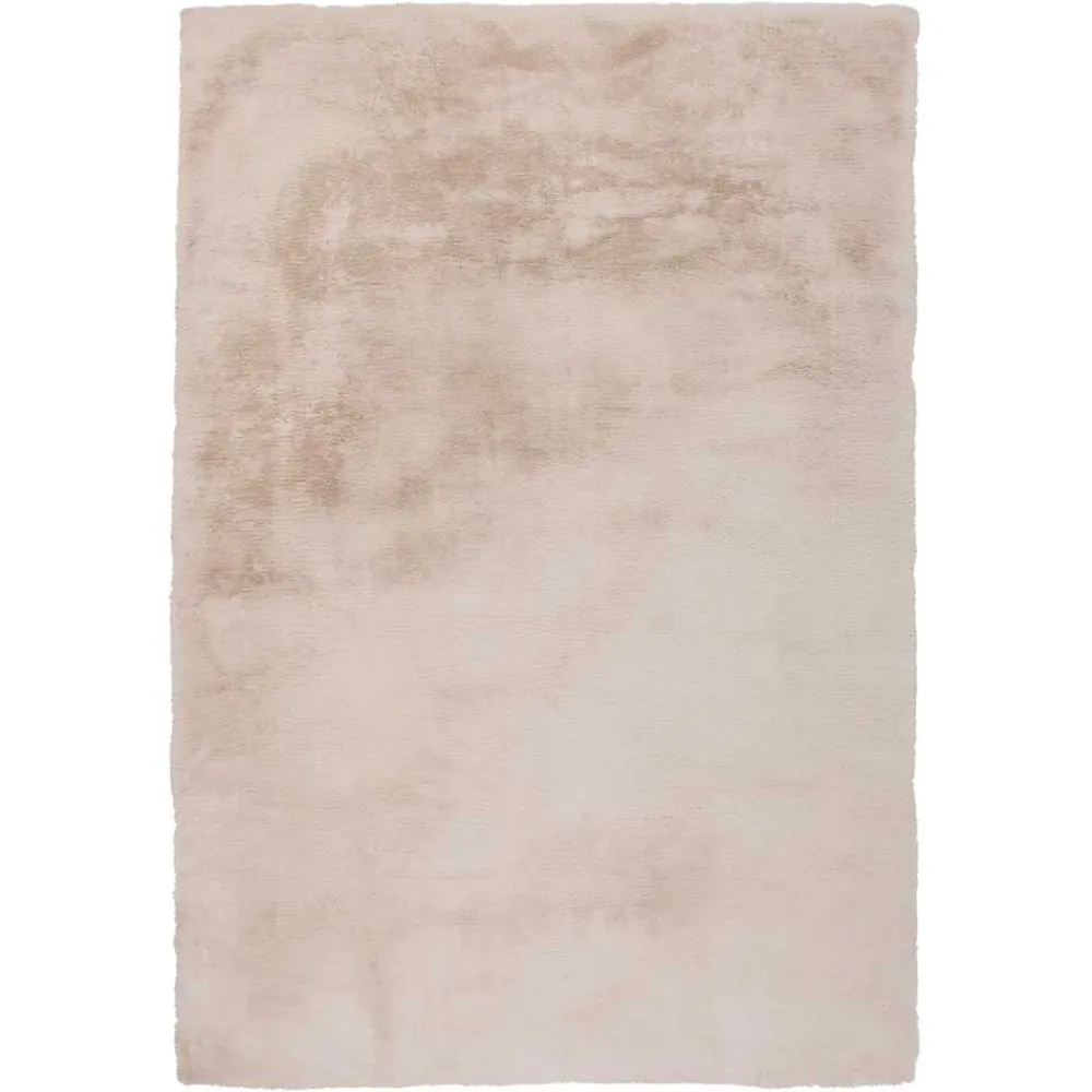 Wohnen Teppich aus weichem Kunstfell in Creme - Yukons