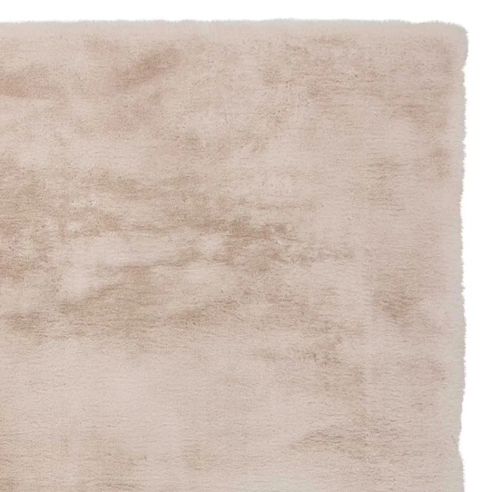 Wohnen Teppich aus weichem Kunstfell in Creme - Yukons