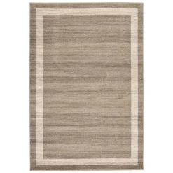 Wohnen Teppich in Beige Braun Kurzflor - Osiko