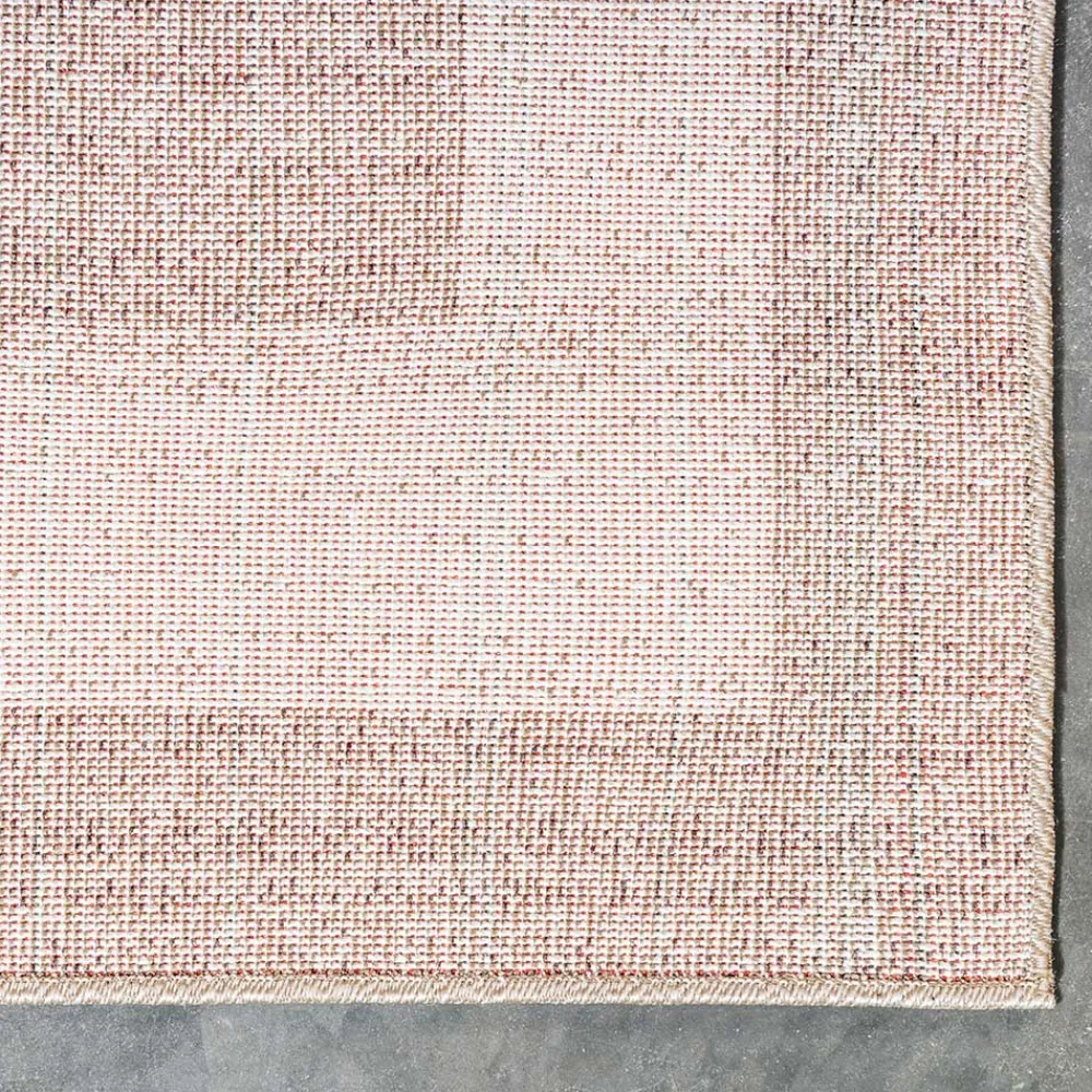 Wohnen Teppich in Beige Braun Kurzflor - Osiko