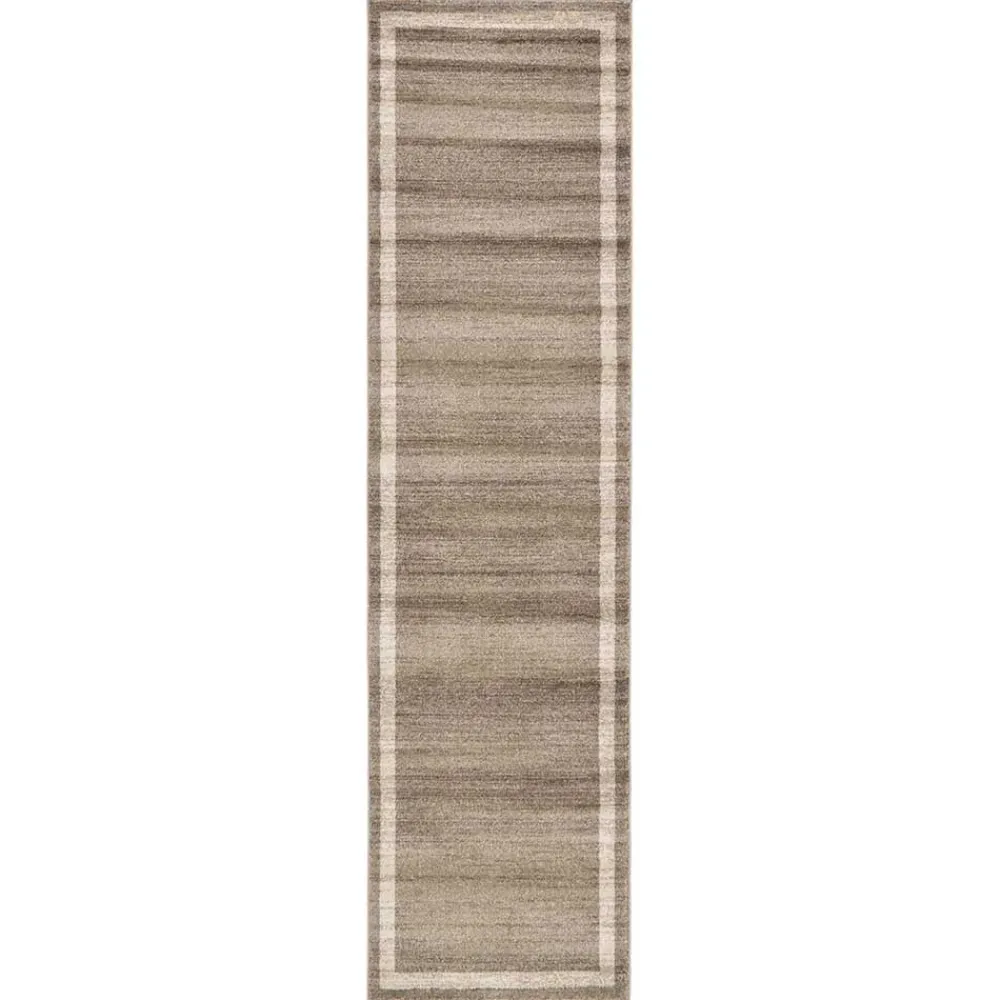 Wohnen Teppich in Beige Braun Kurzflor - Osiko
