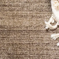 Wohnen Teppich in Beige Braun Kurzflor - Osiko