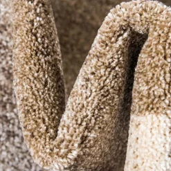 Wohnen Teppich in Beige Braun Kurzflor - Osiko