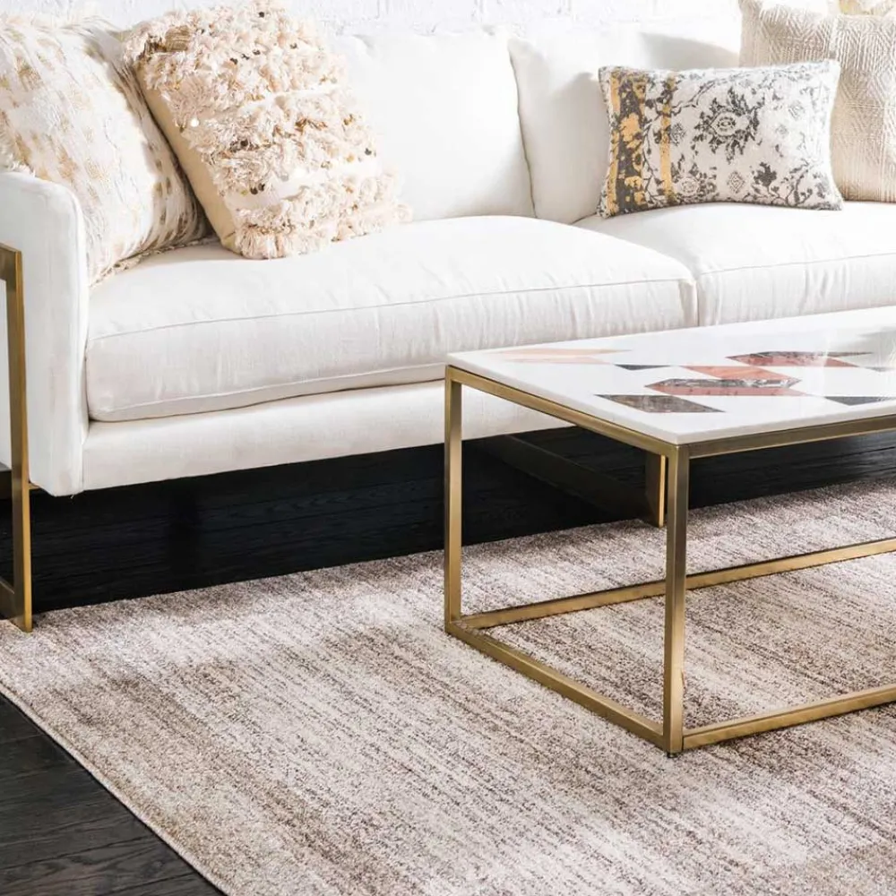 Wohnen Teppiche*Teppich in Beige und Braun - Feradila