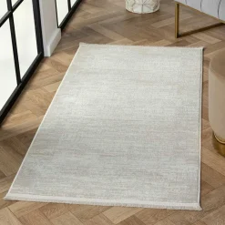 Wohnen Teppich in Creme & Beige - dezent gemustert - Rondma
