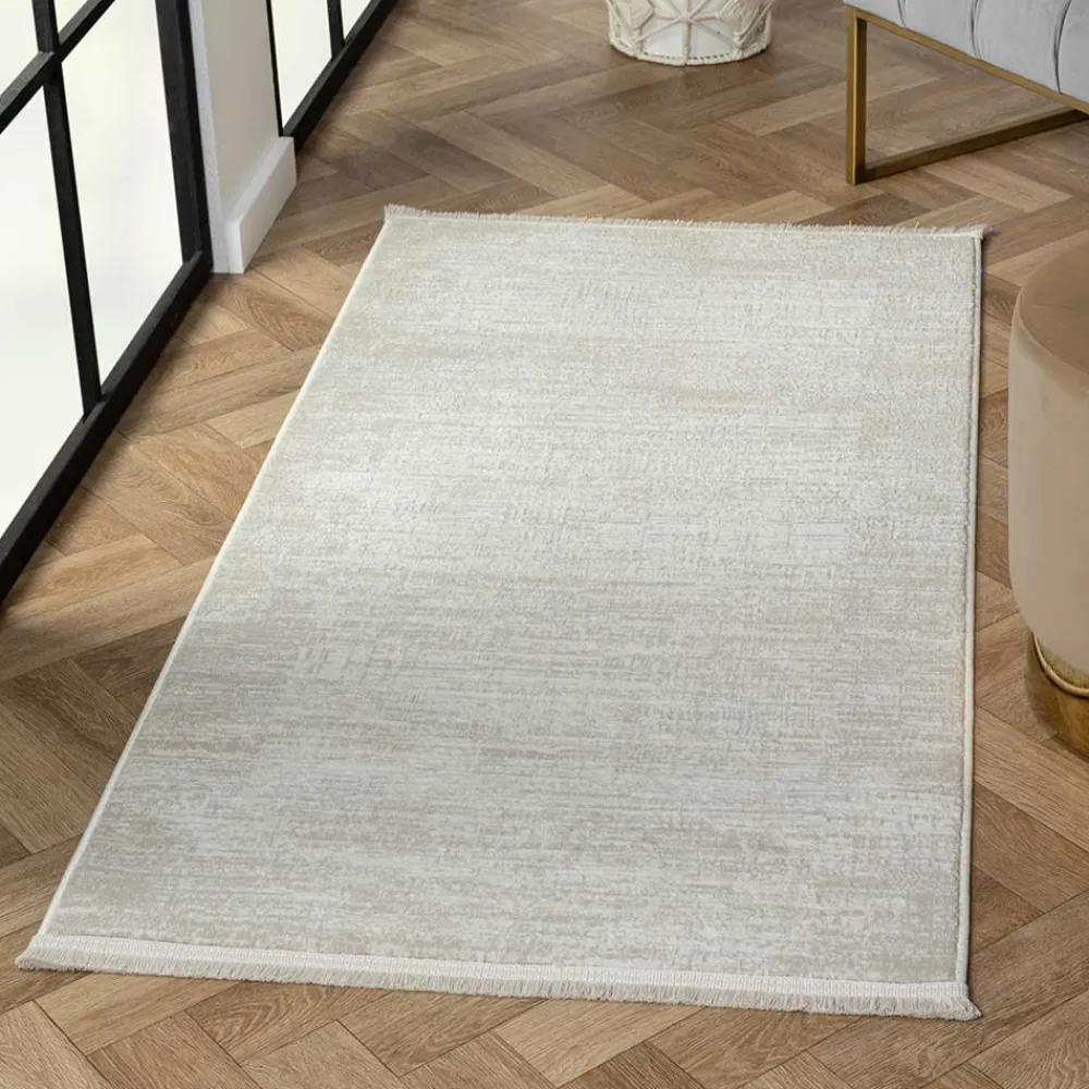 Wohnen Teppich in Creme & Beige - dezent gemustert - Rondma