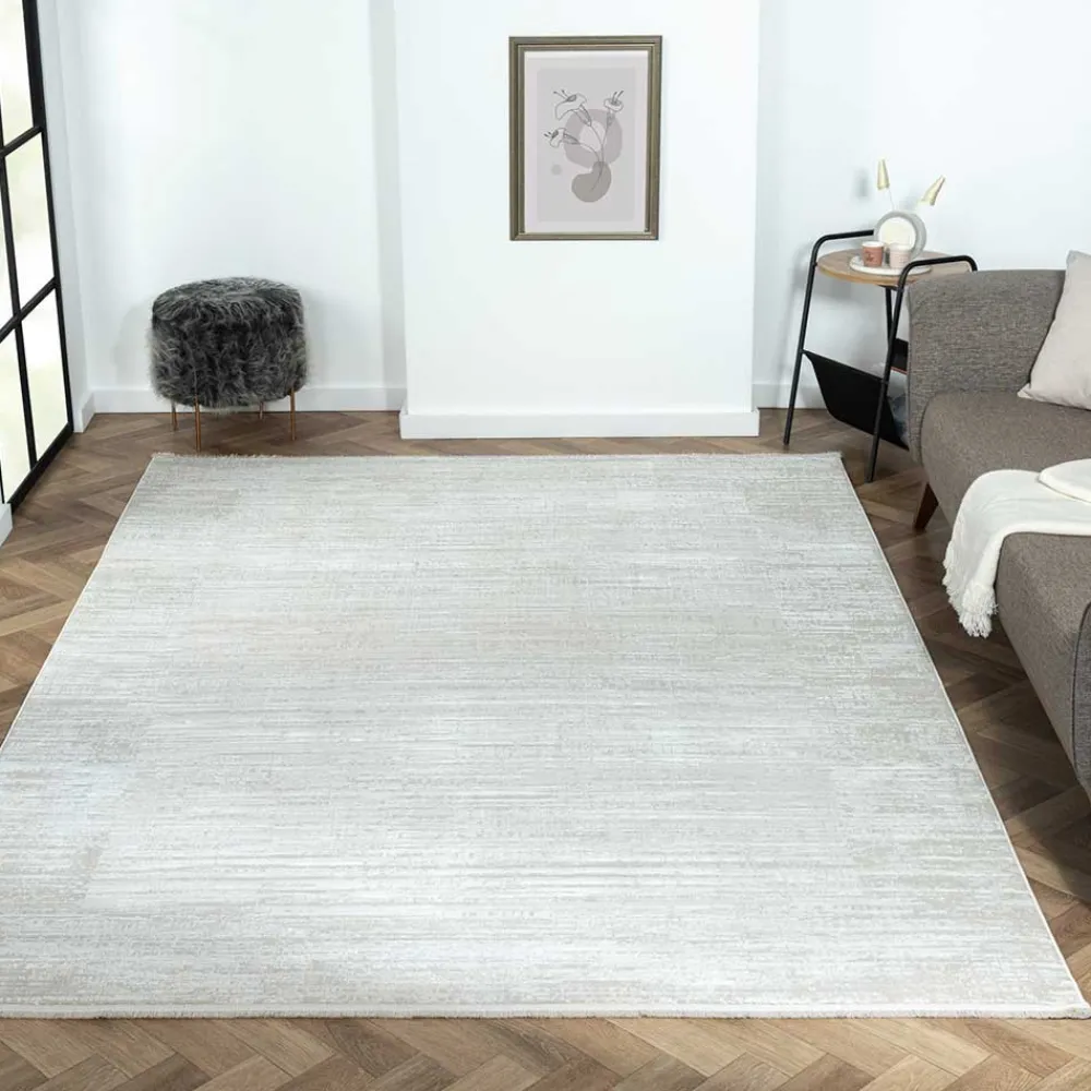 Wohnen Teppich in Creme & Beige - dezent gemustert - Rondma