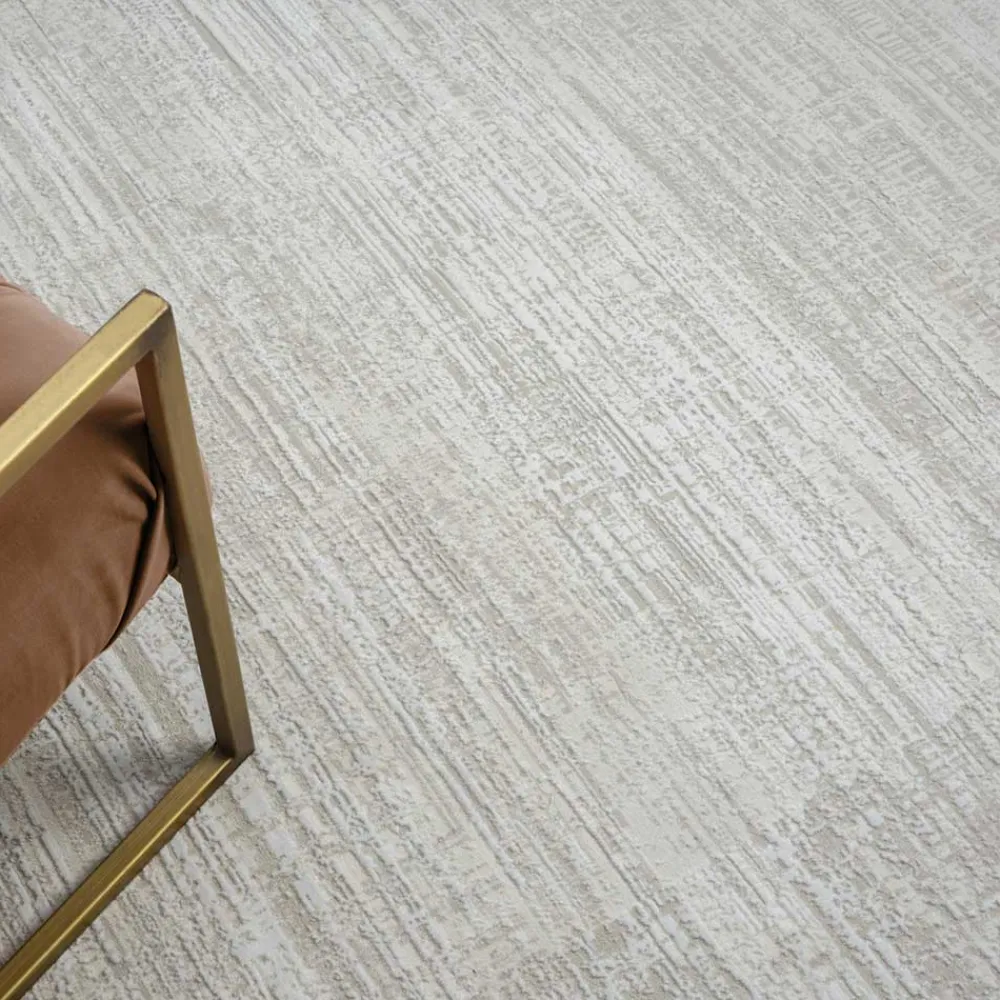 Wohnen Teppich in Creme & Beige - dezent gemustert - Rondma