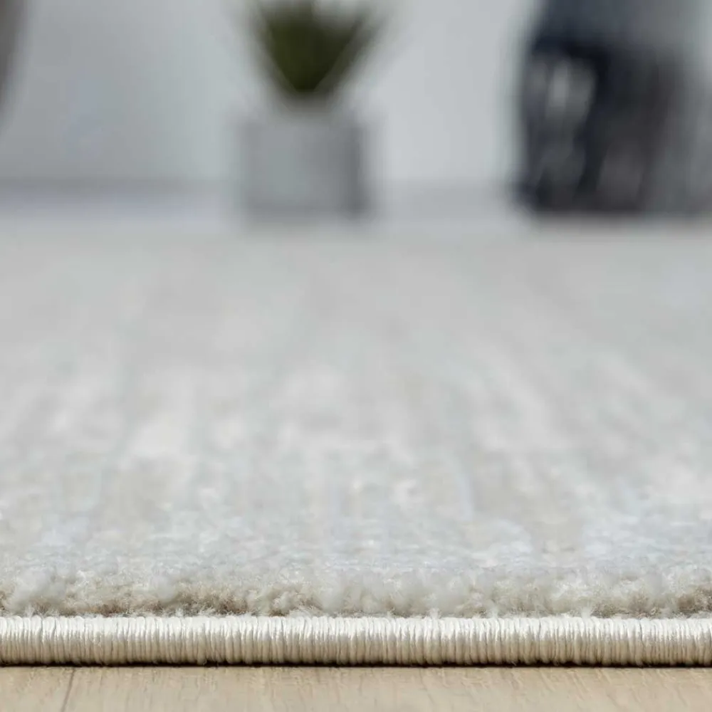 Wohnen Teppich in Creme & Beige - dezent gemustert - Rondma