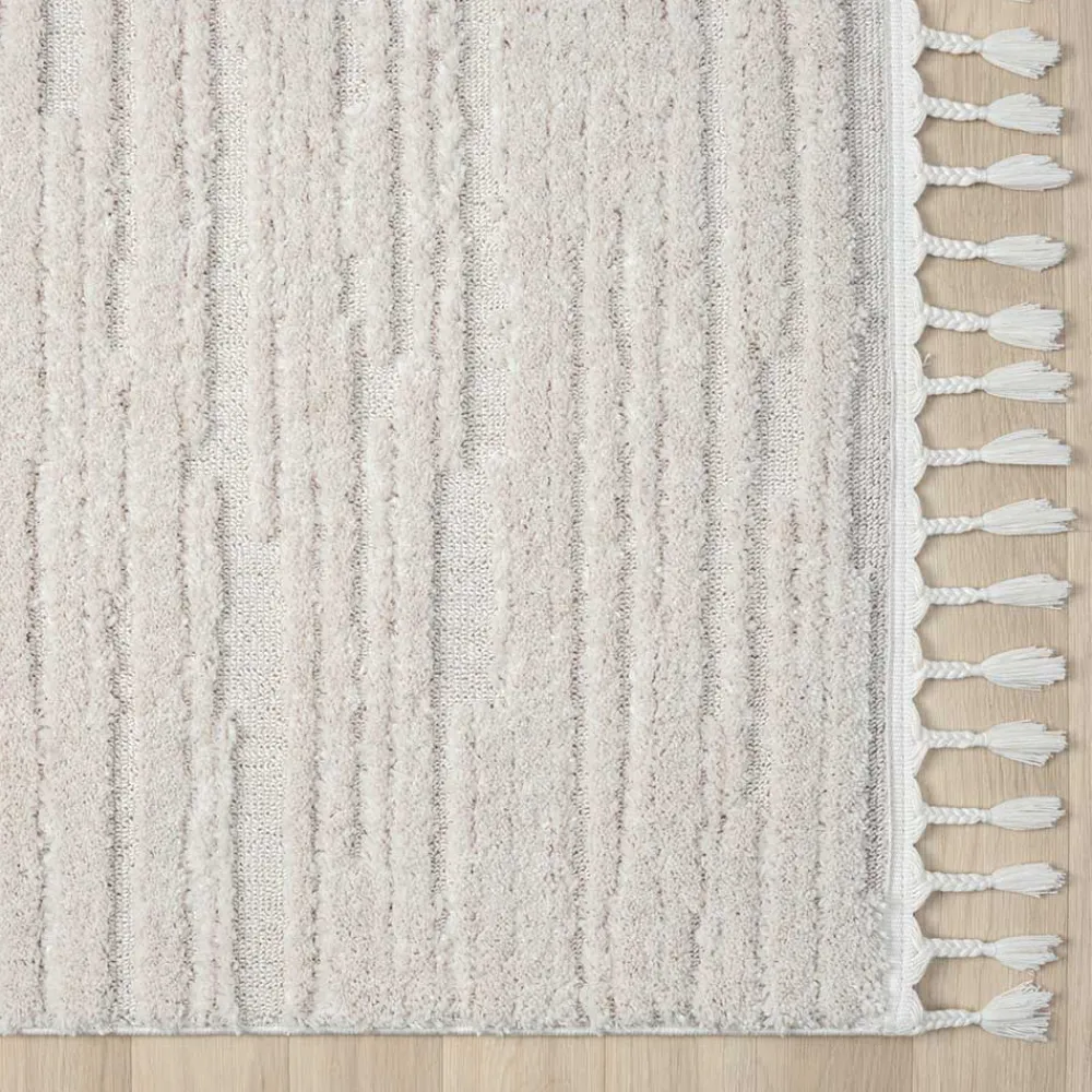 Wohnen Teppiche*Teppich in Creme mit Kurzflor - Brayan