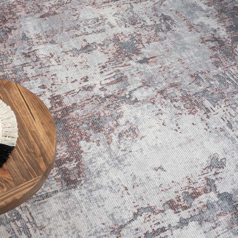 Wohnen Teppiche*Teppich in Creme und Terracotta - Caruna