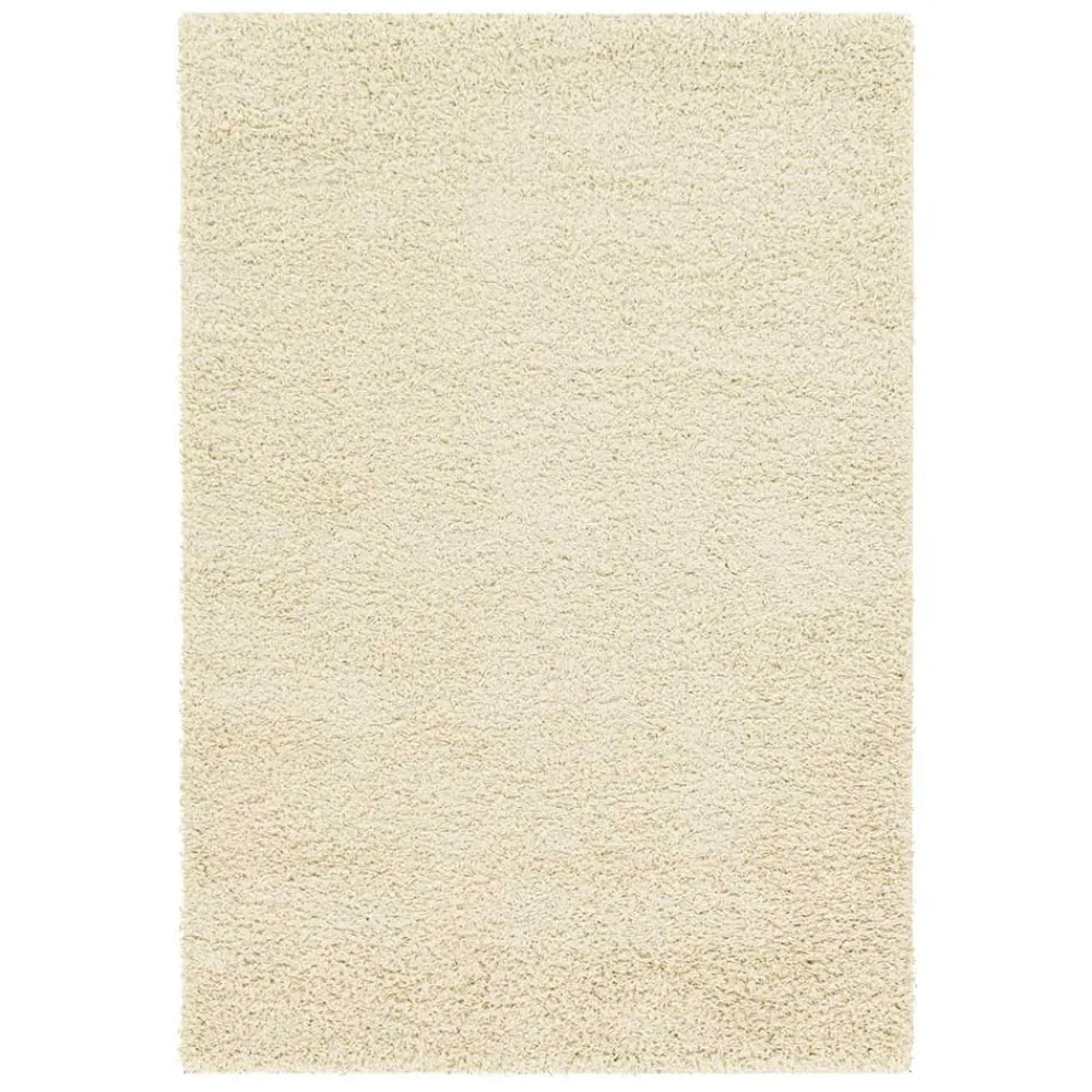 Wohnen Teppich in Cremeweiß Hochflor - Ranica