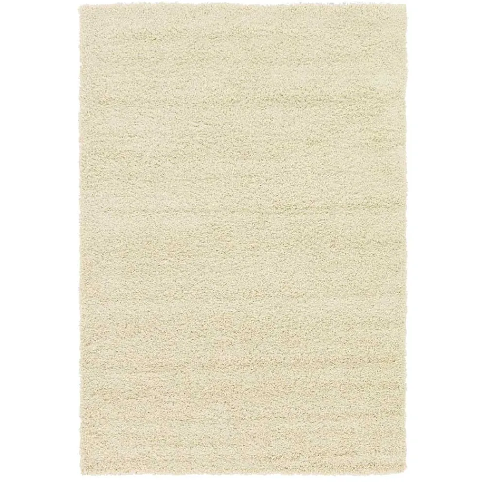 Wohnen Teppich in Cremeweiß Hochflor - Ranica