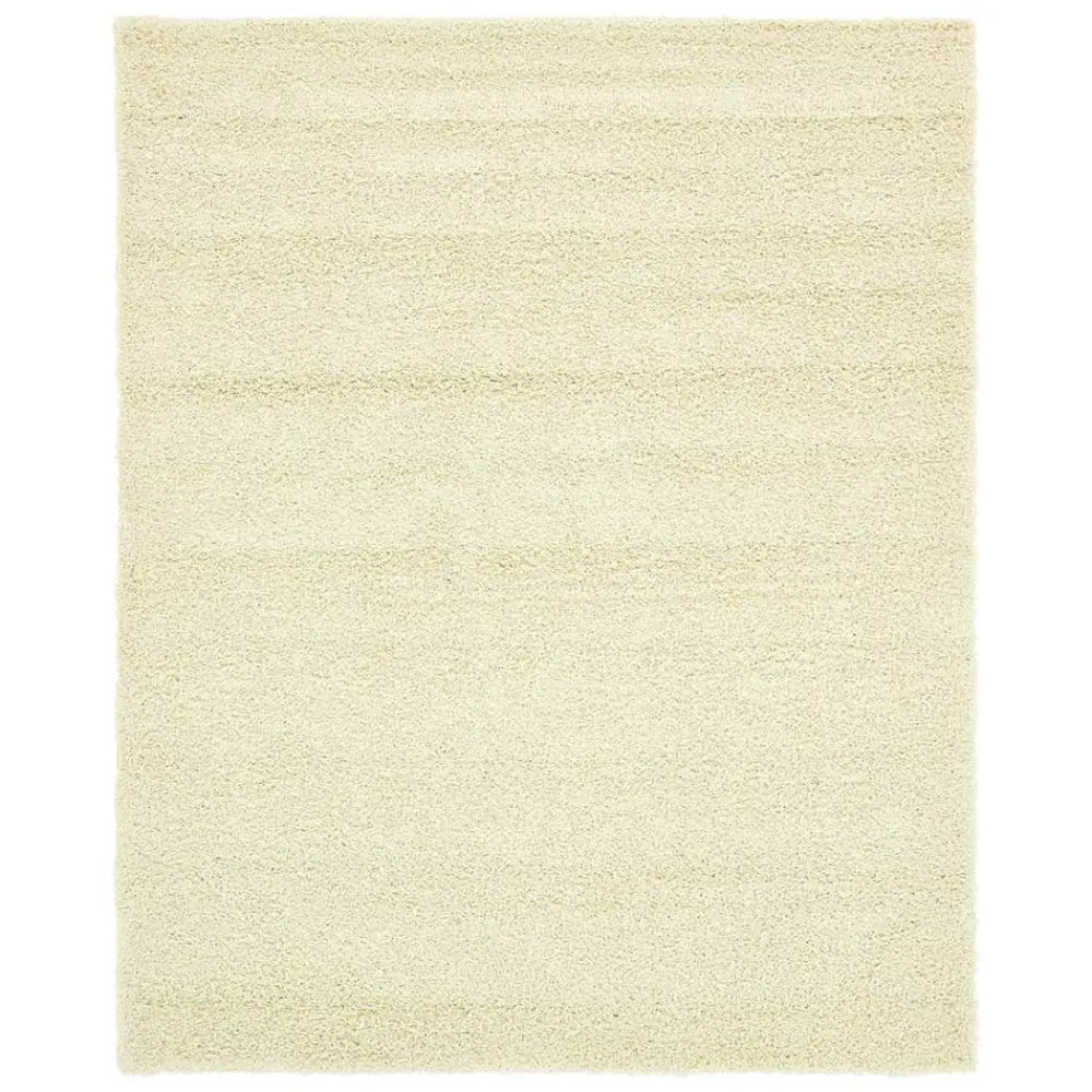 Wohnen Teppich in Cremeweiß Hochflor - Ranica