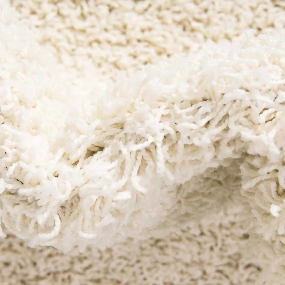 Wohnen Teppich in Cremeweiß Hochflor - Ranica