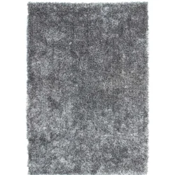 Wohnen Teppiche*Teppich in Grau mit hohem Flor - Dagello