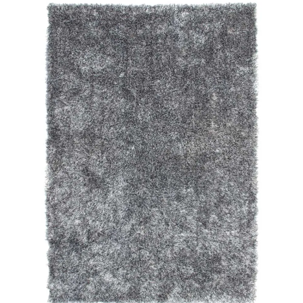 Wohnen Teppiche*Teppich in Grau mit hohem Flor - Dagello