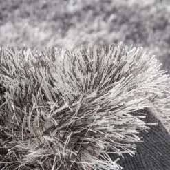 Wohnen Teppiche*Teppich in Grau mit hohem Flor - Dagello