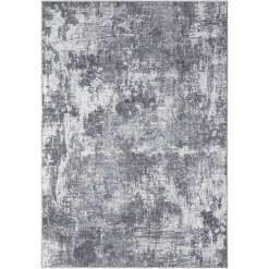 Wohnen Teppich in Hellgrau und Blaugrau - Salamanca
