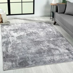 Wohnen Teppich in Hellgrau und Blaugrau - Salamanca