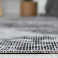 Wohnen Teppich in Hellgrau und Blaugrau - Salamanca