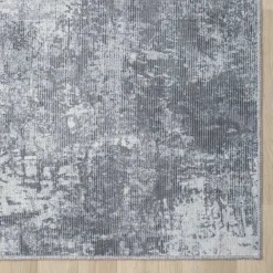 Wohnen Teppich in Hellgrau und Blaugrau - Salamanca