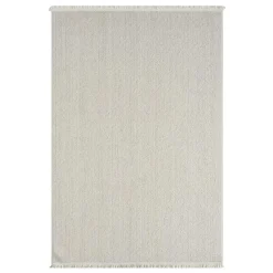 Wohnen Teppiche*Teppich in Hoch-Tief-Optik mit Fransen - Kilazo