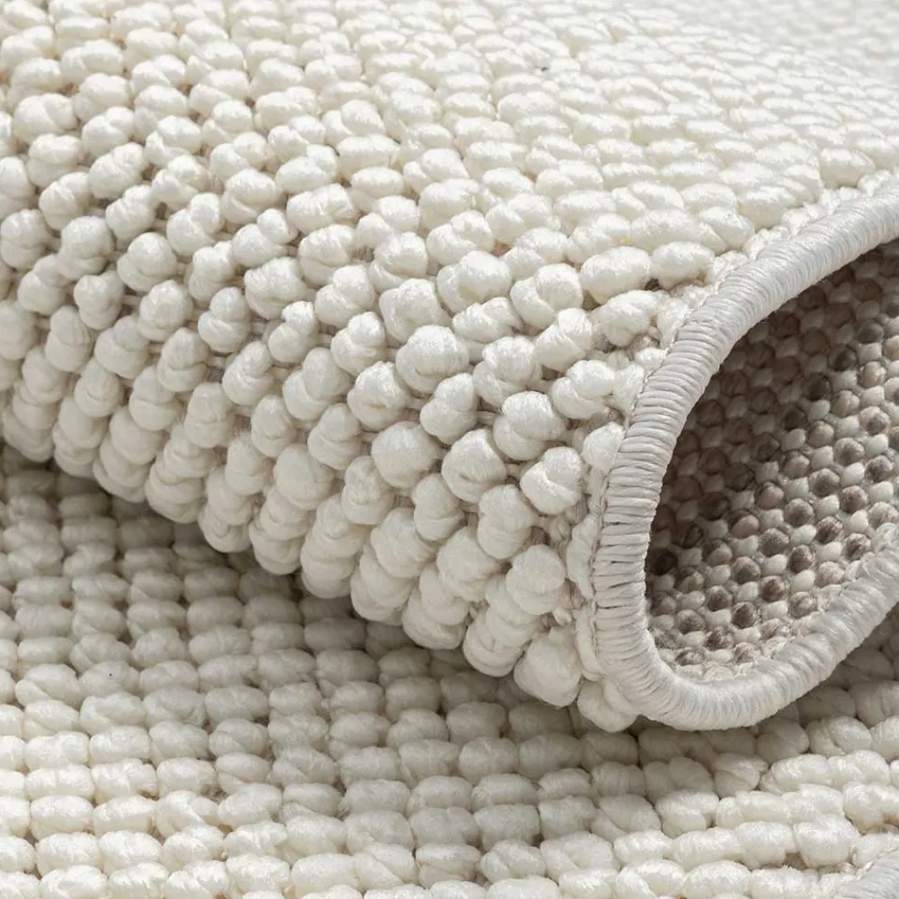 Wohnen Teppiche*Teppich in Hoch-Tief-Optik mit Fransen - Kilazo