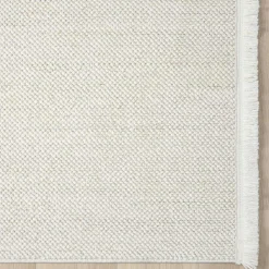 Wohnen Teppiche*Teppich in Hoch-Tief-Optik mit Fransen - Kilazo