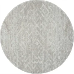 Wohnen Teppiche*Teppich in Rund mit 120 cm Durchmesser - Offaly