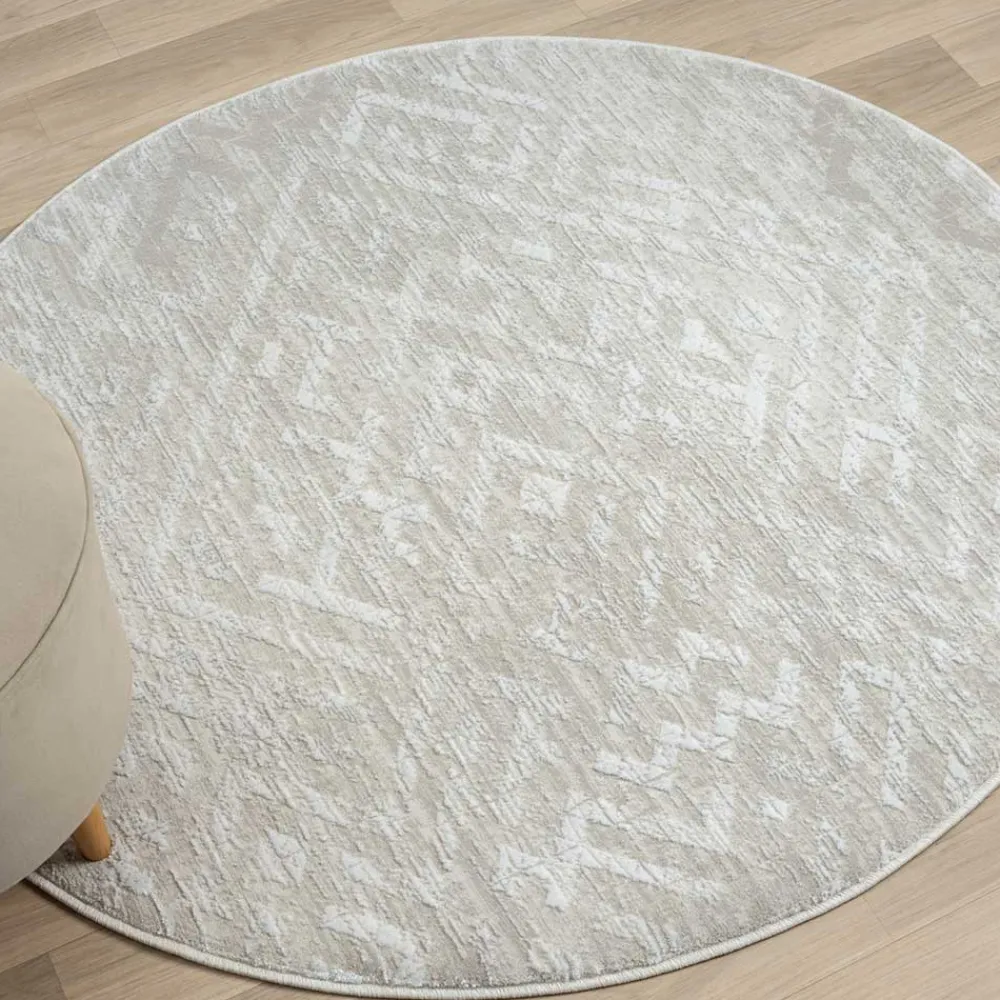 Wohnen Teppiche*Teppich in Rund mit 120 cm Durchmesser - Offaly