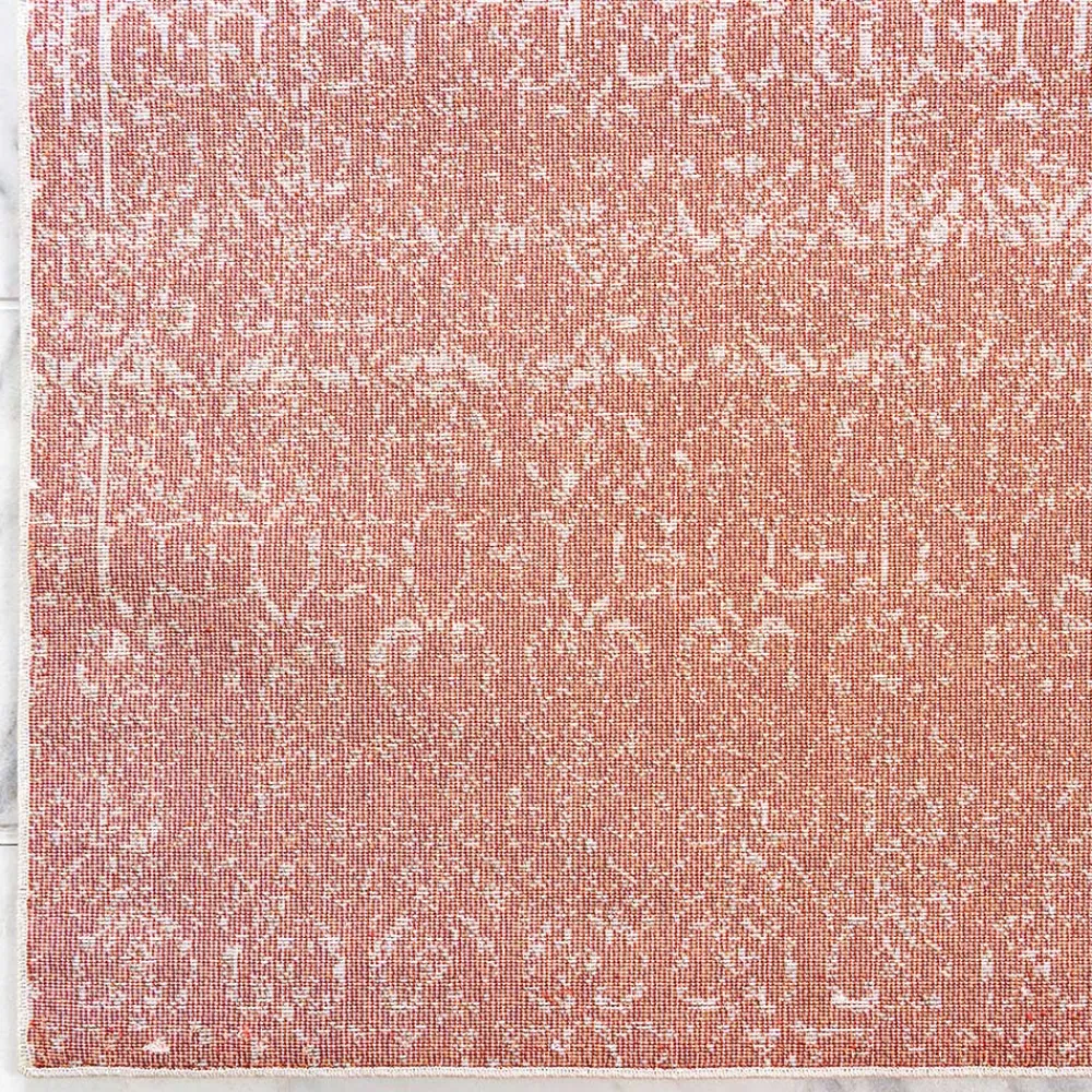 Wohnen Teppiche*Teppich in Terracotta & Creme gemustert - Maximilians