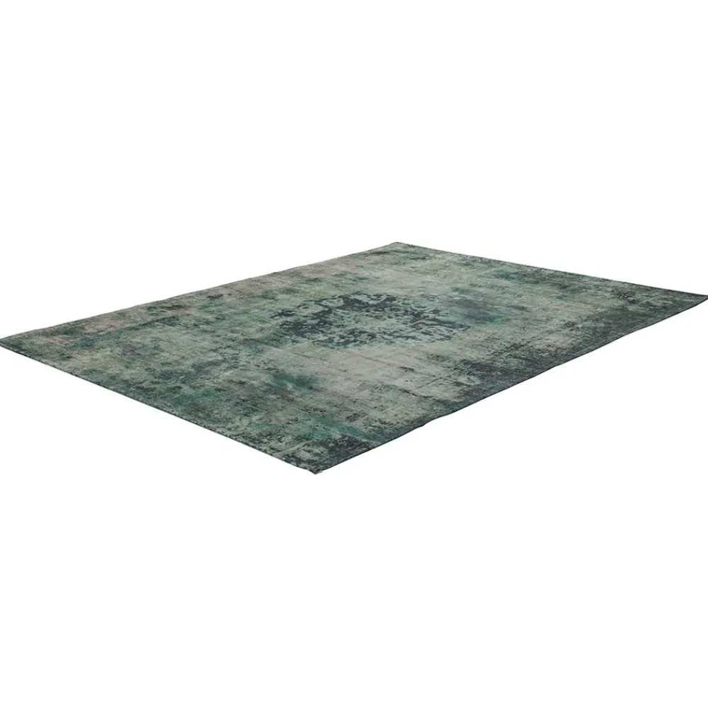 Wohnen Vintage Möbel|Teppiche*Teppich in verwaschener Optik in Grün Grau - Koprana